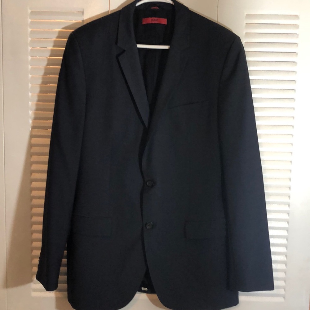 Hugo Boss navy blue sport coat